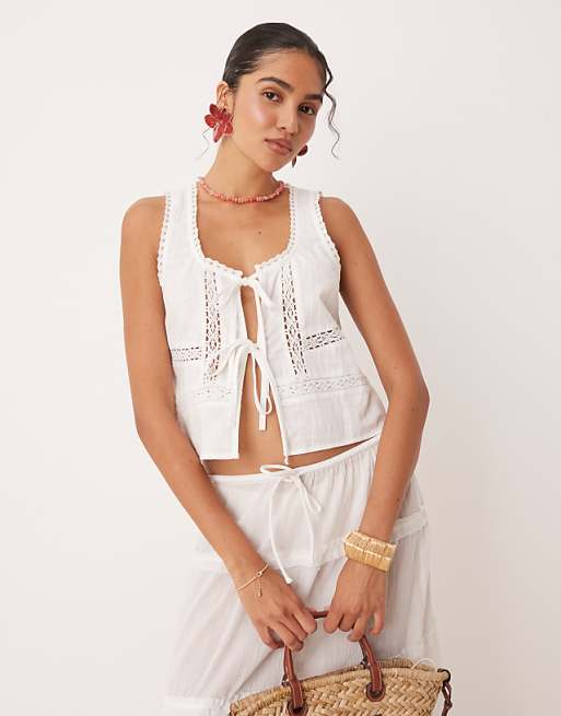 Tie Front Beach Top