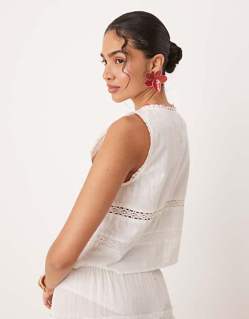 Tie Front Beach Top