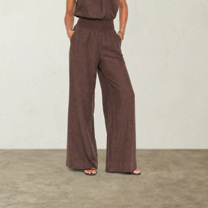 The Amara Linen Trouser