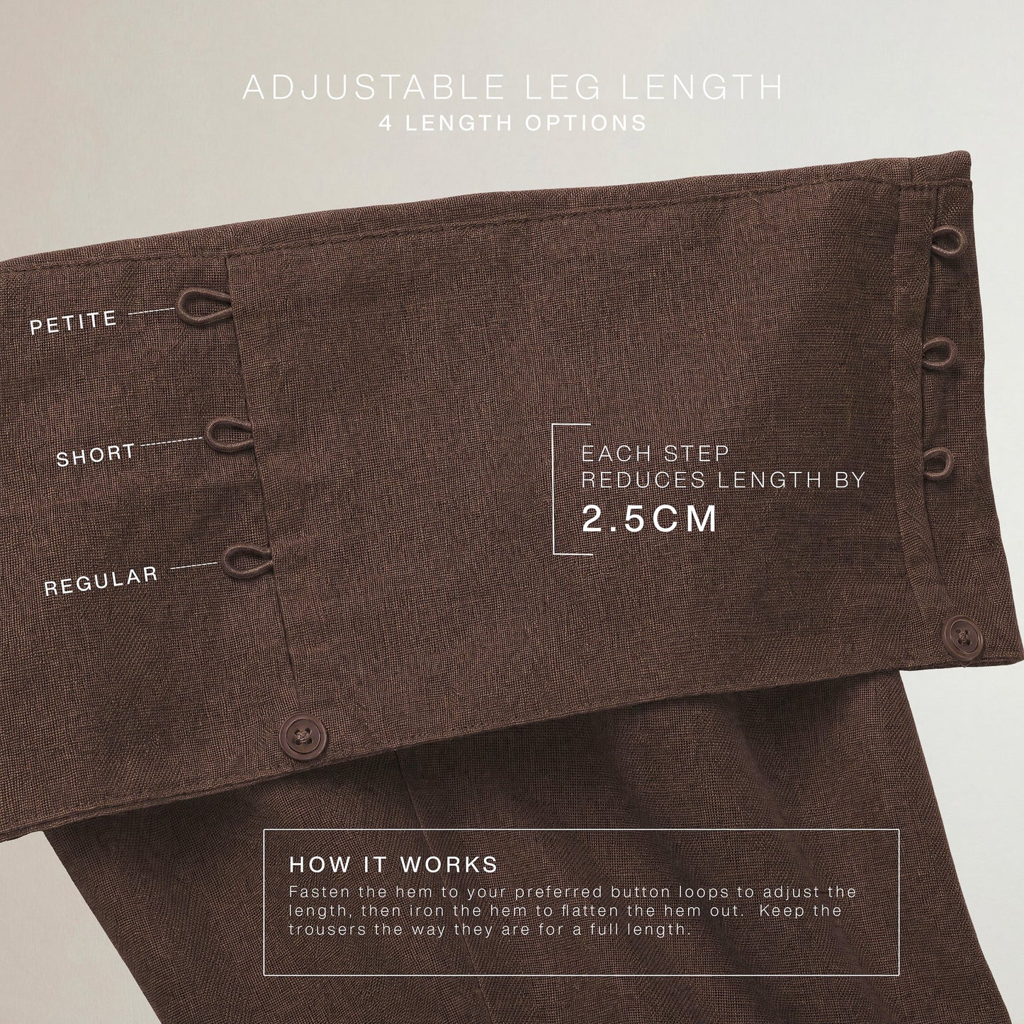 The Amara Linen Trouser