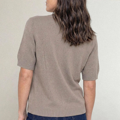 The Arla Cashmere Blend Crew Neck