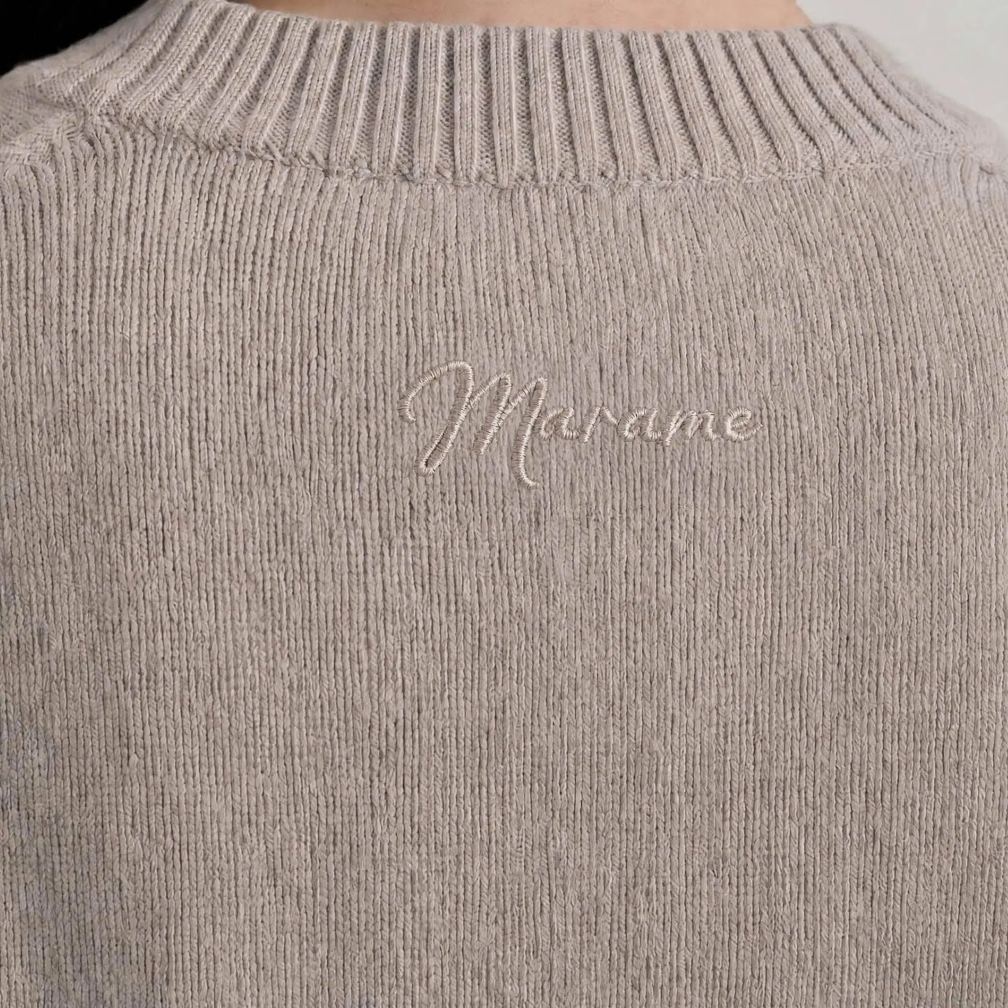 The Arla Cashmere Blend Crew Neck