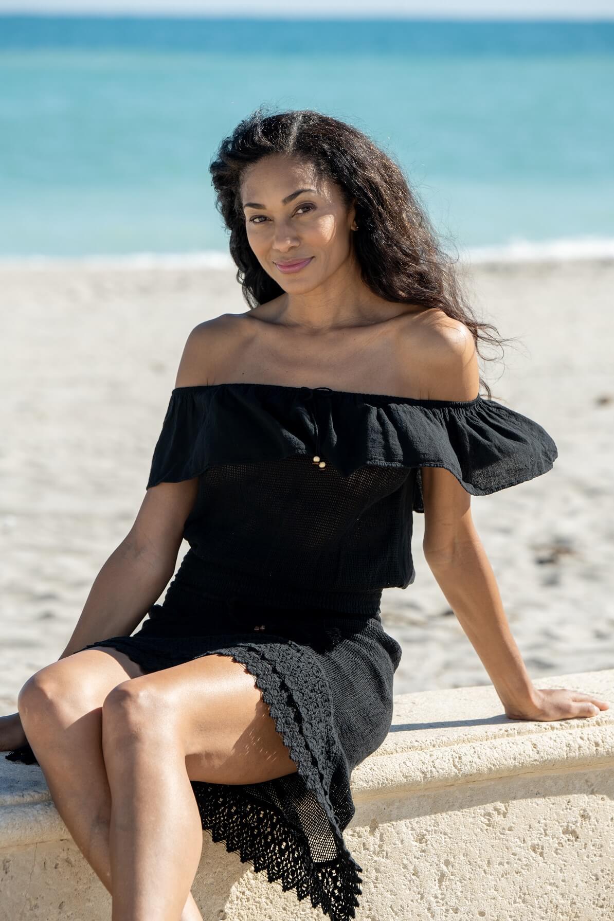 Off Shoulder Beach Top