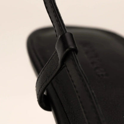 Slingback Leather Heels