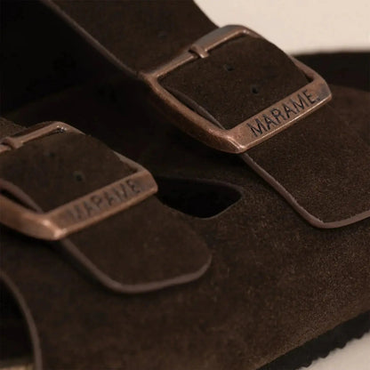 Suede Sandals