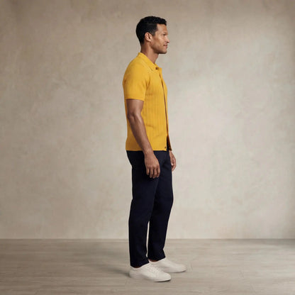 Italian Knit Cable Shirt
