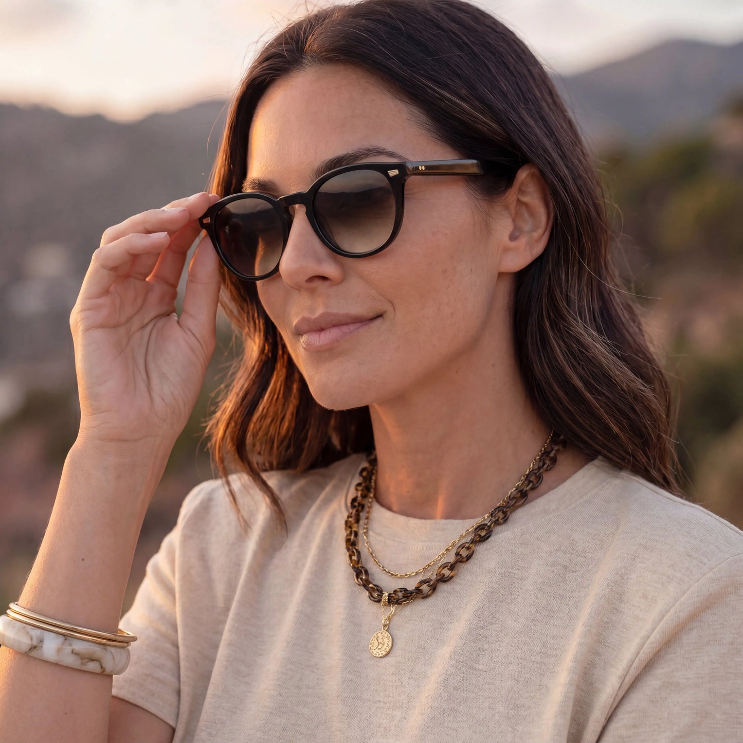 Cutler and Gross Round Sunglasses 9378