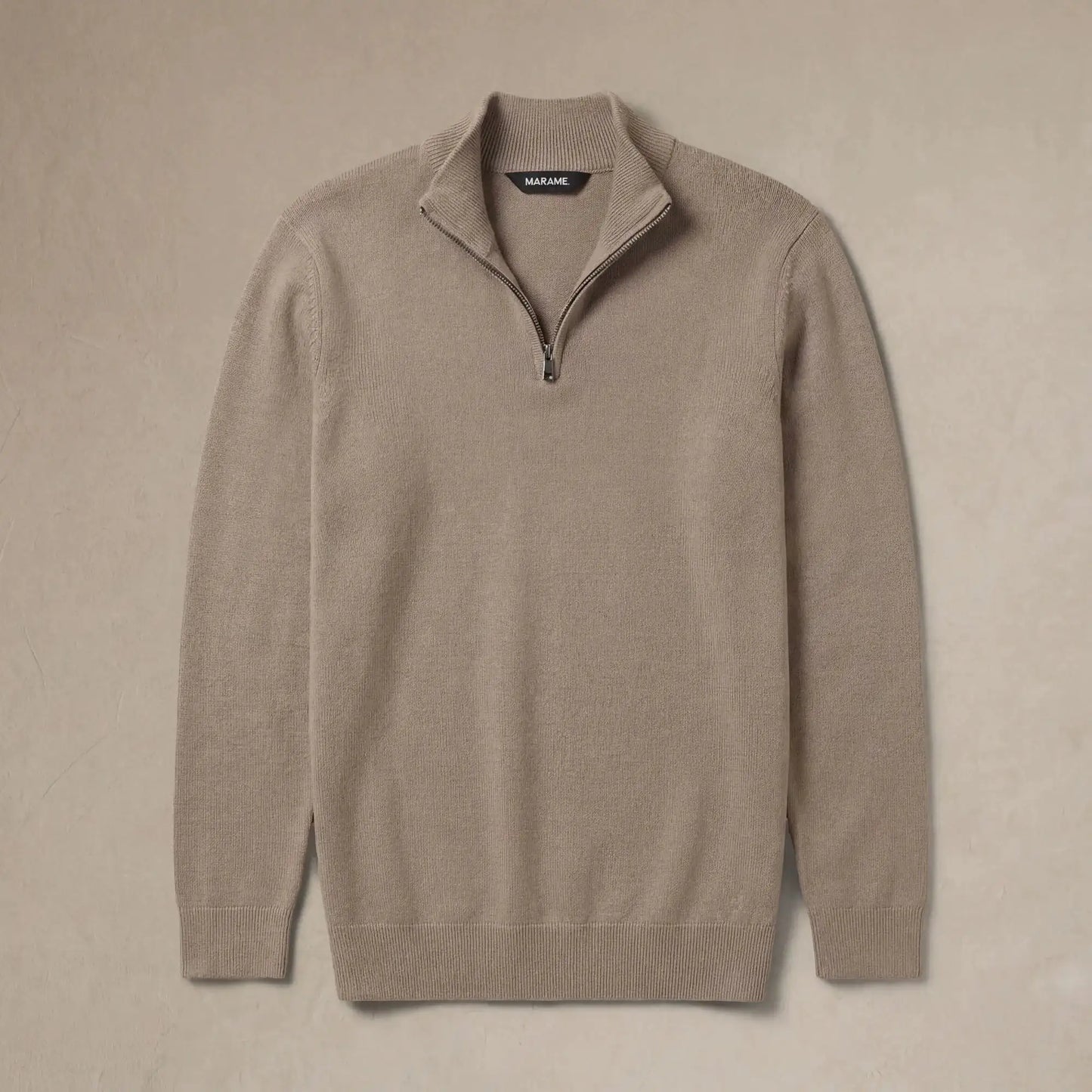 Italian Fine Knit Half Zip