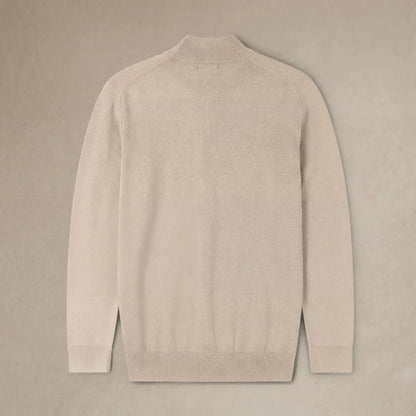 Italian Fine Knit Half Zip