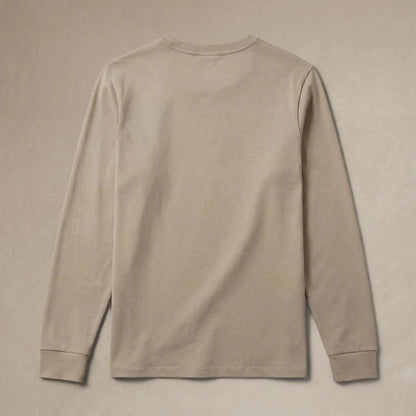 Lyocell Blend Long Sleeve T-Shirt