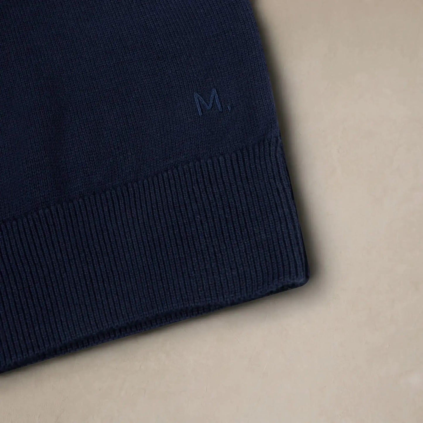 Italian Fine Knit Half Zip