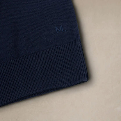 Italian Fine Knit Half Zip