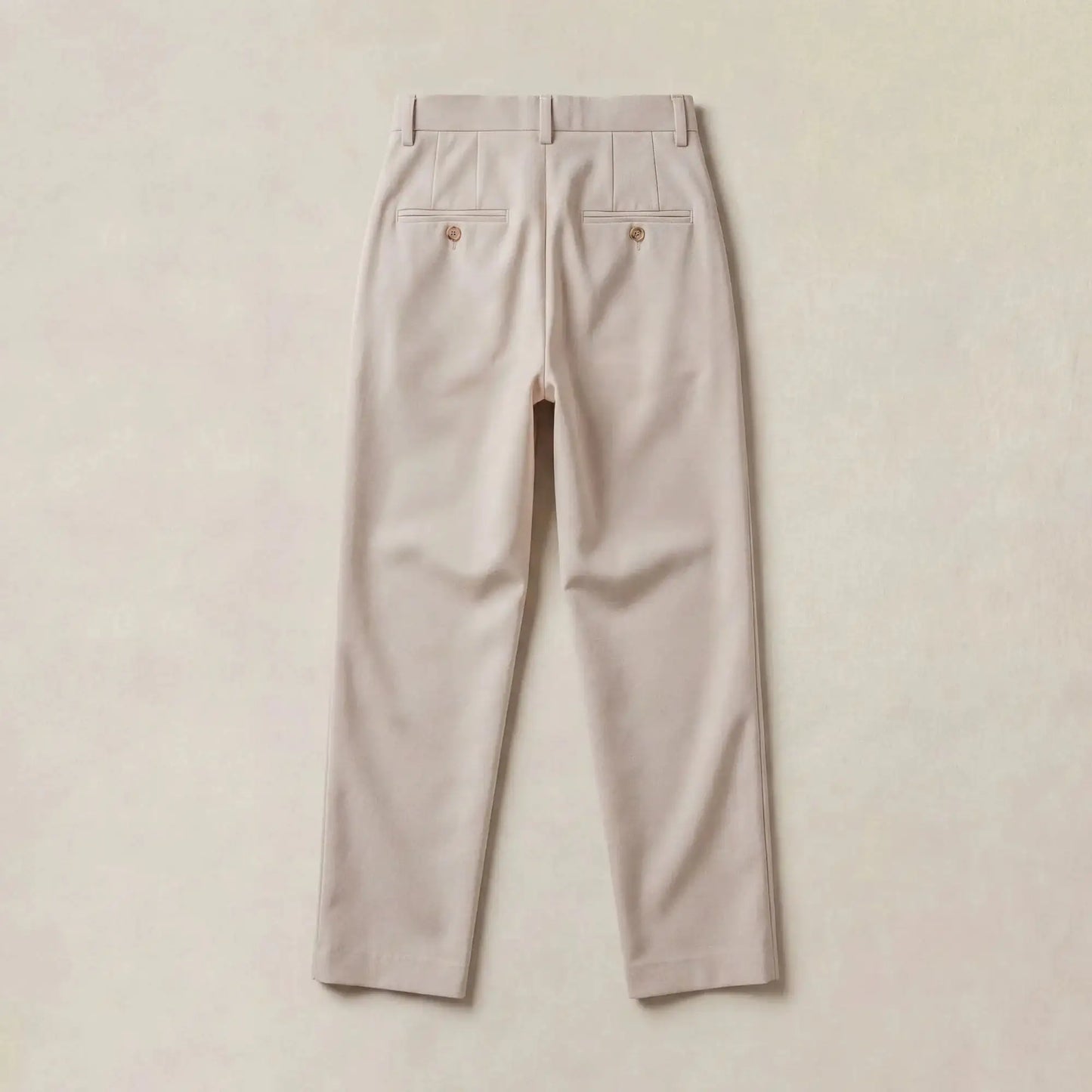 High-Waisted Tapered Trousers