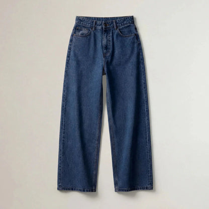 High-Waisted Wide Leg Jeans