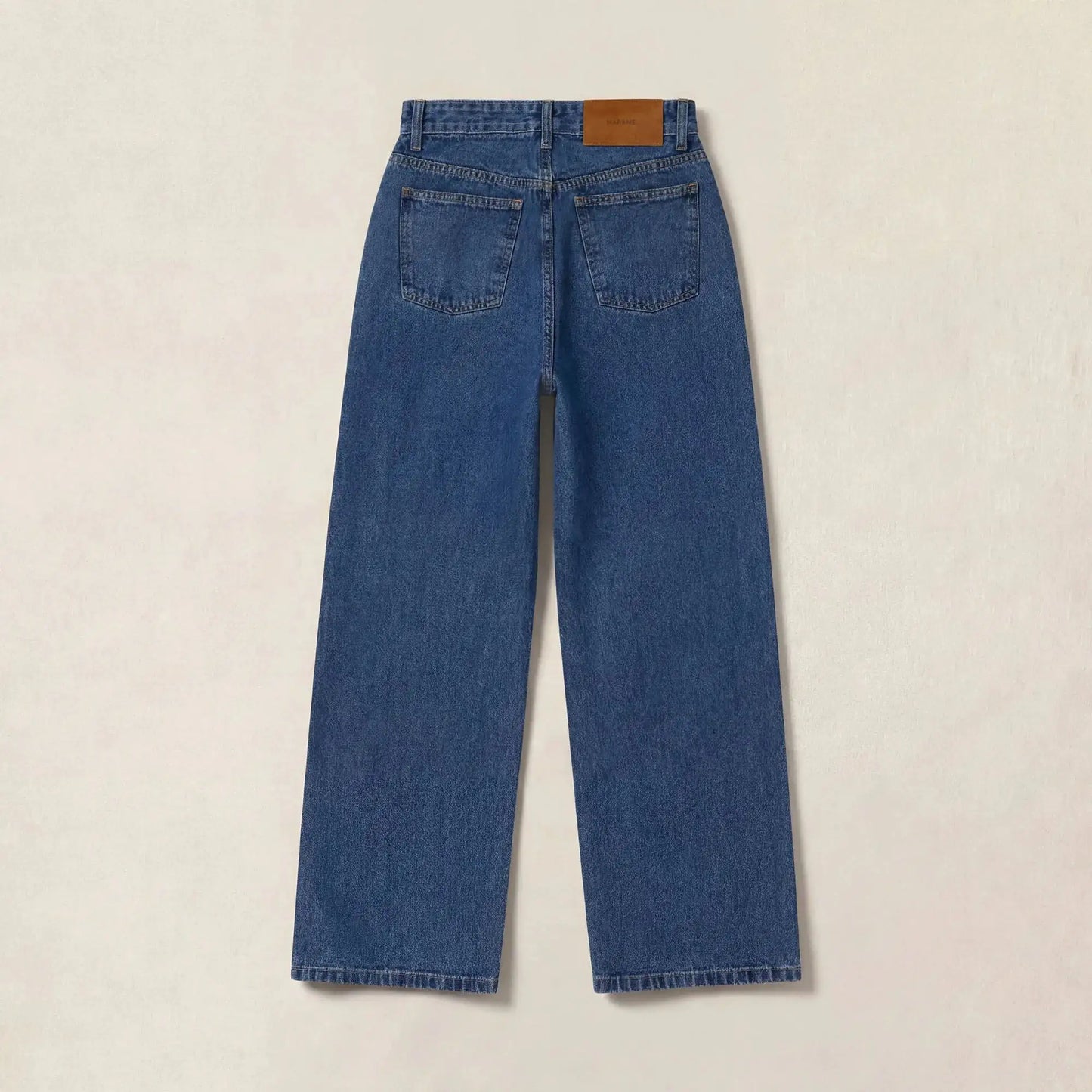 High-Waisted Wide Leg Jeans
