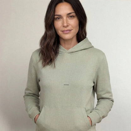 Cotton Fleece Logo Hoodie