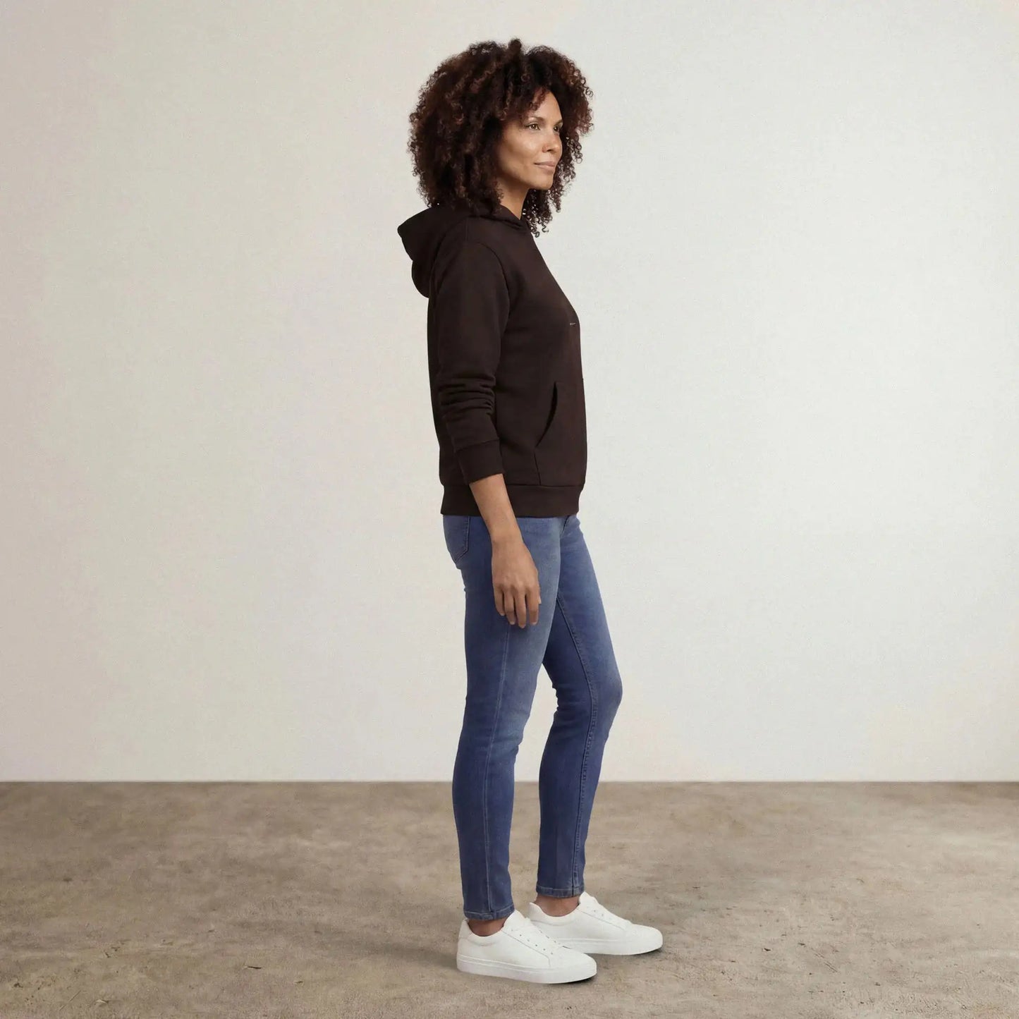 Cotton Fleece Logo Hoodie