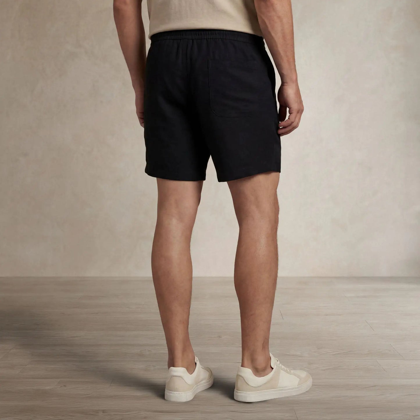 Linen Blend Shorts