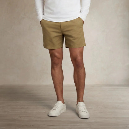 Linen Blend Shorts