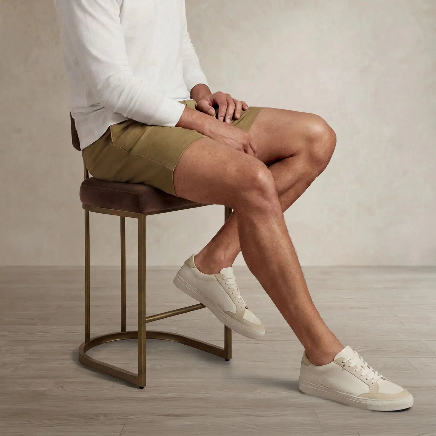 Linen Blend Shorts