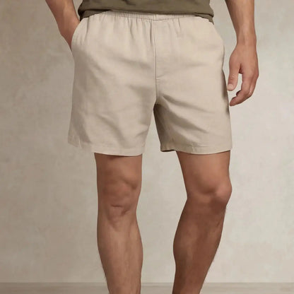 Linen Blend Shorts