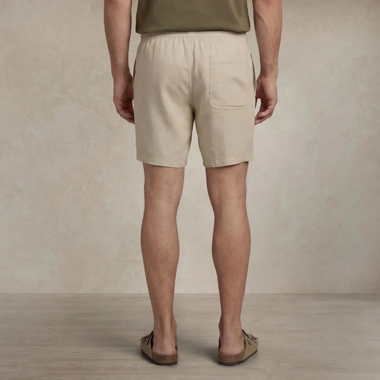 Linen Blend Shorts