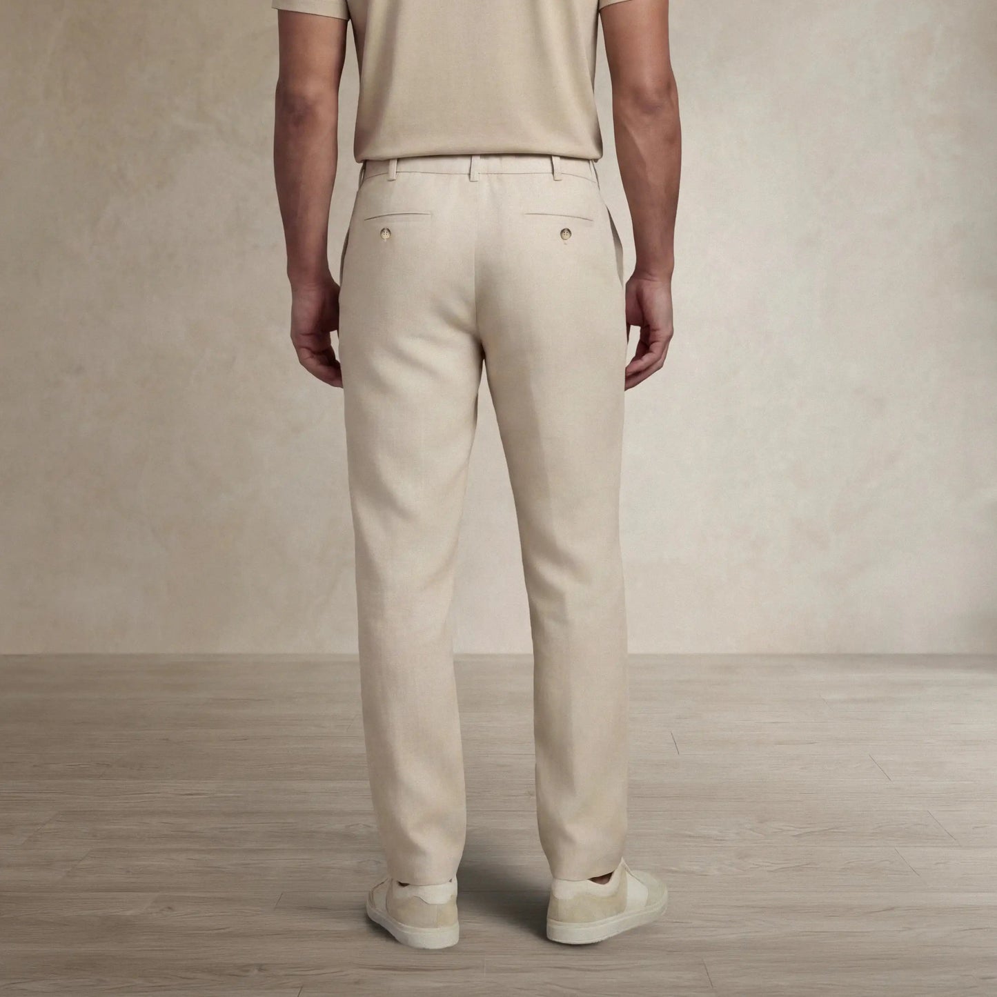 Linen Blend Trouser
