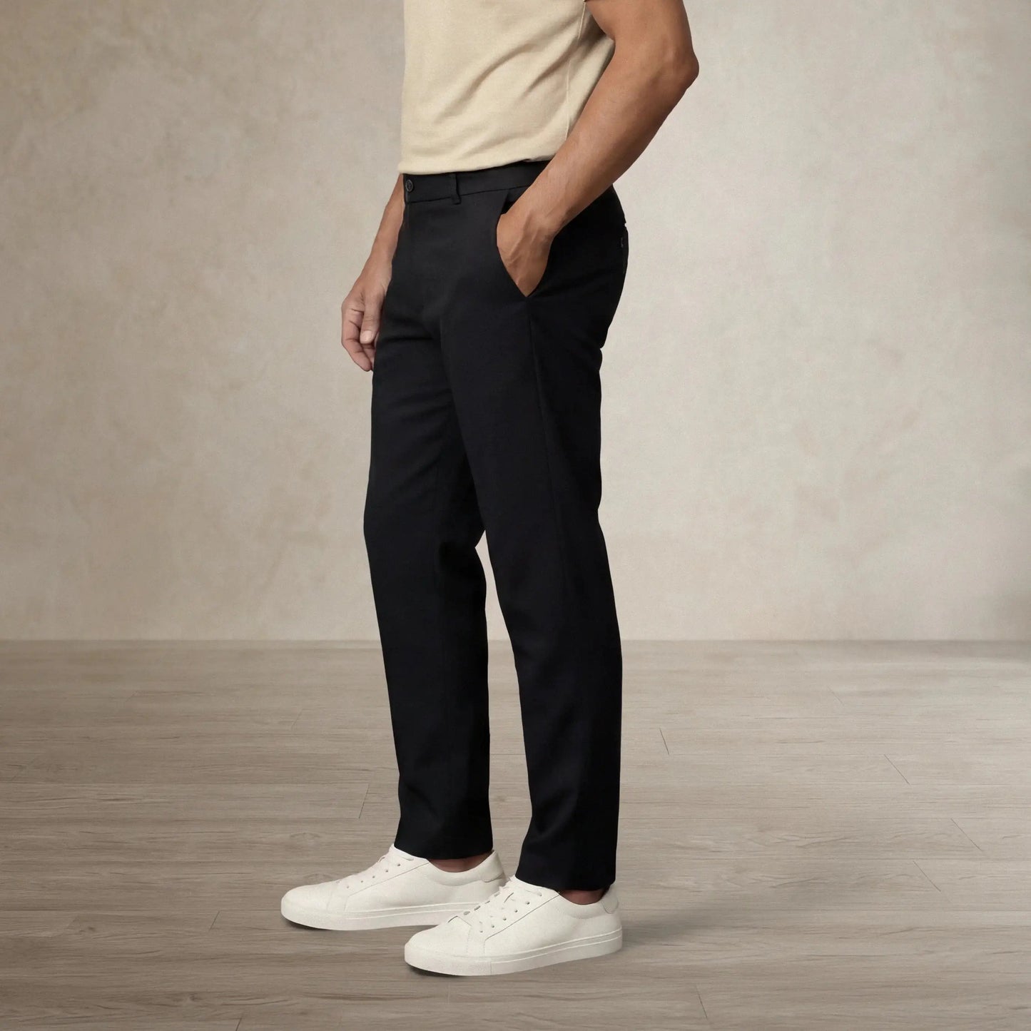 Linen Blend Trouser