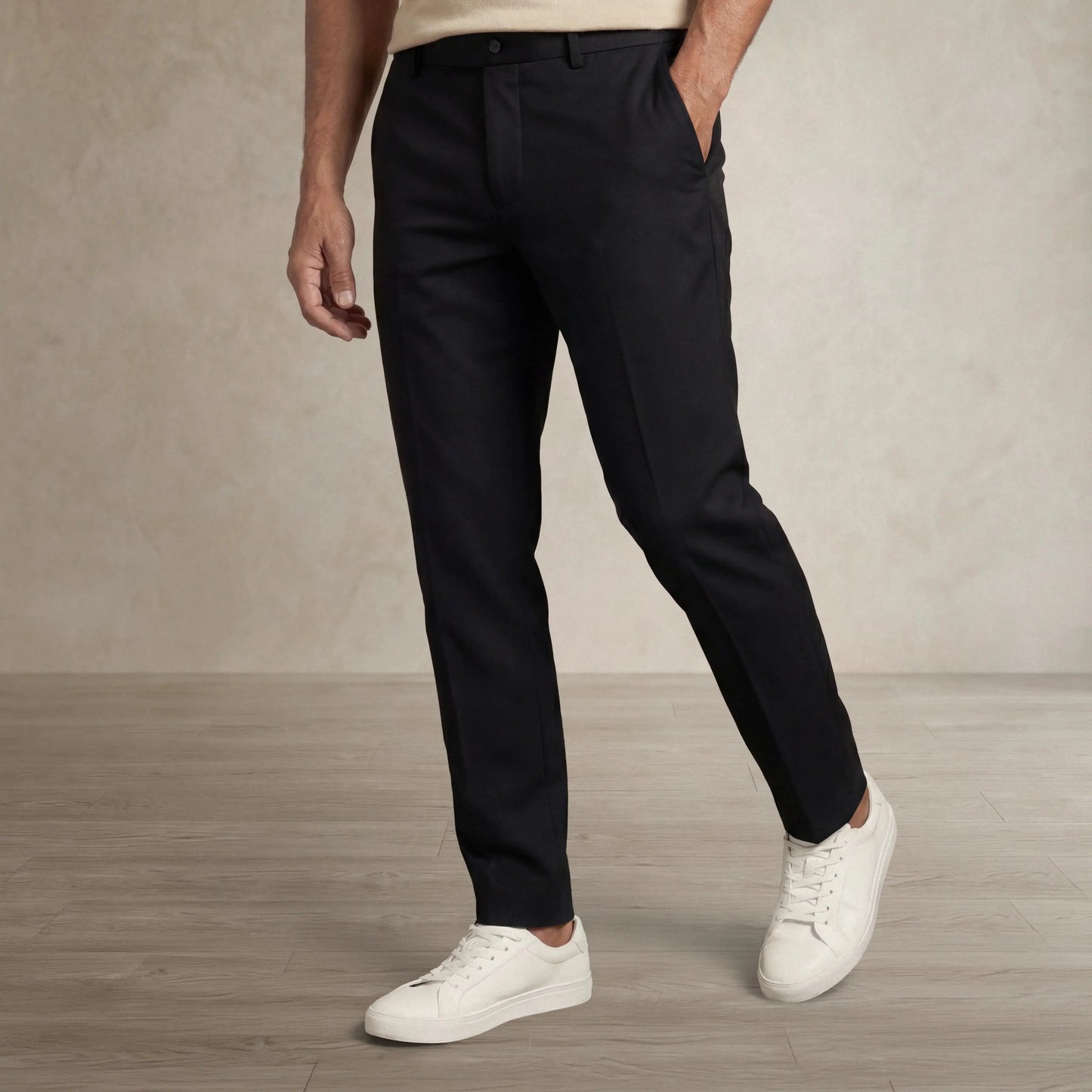 Linen Blend Trouser