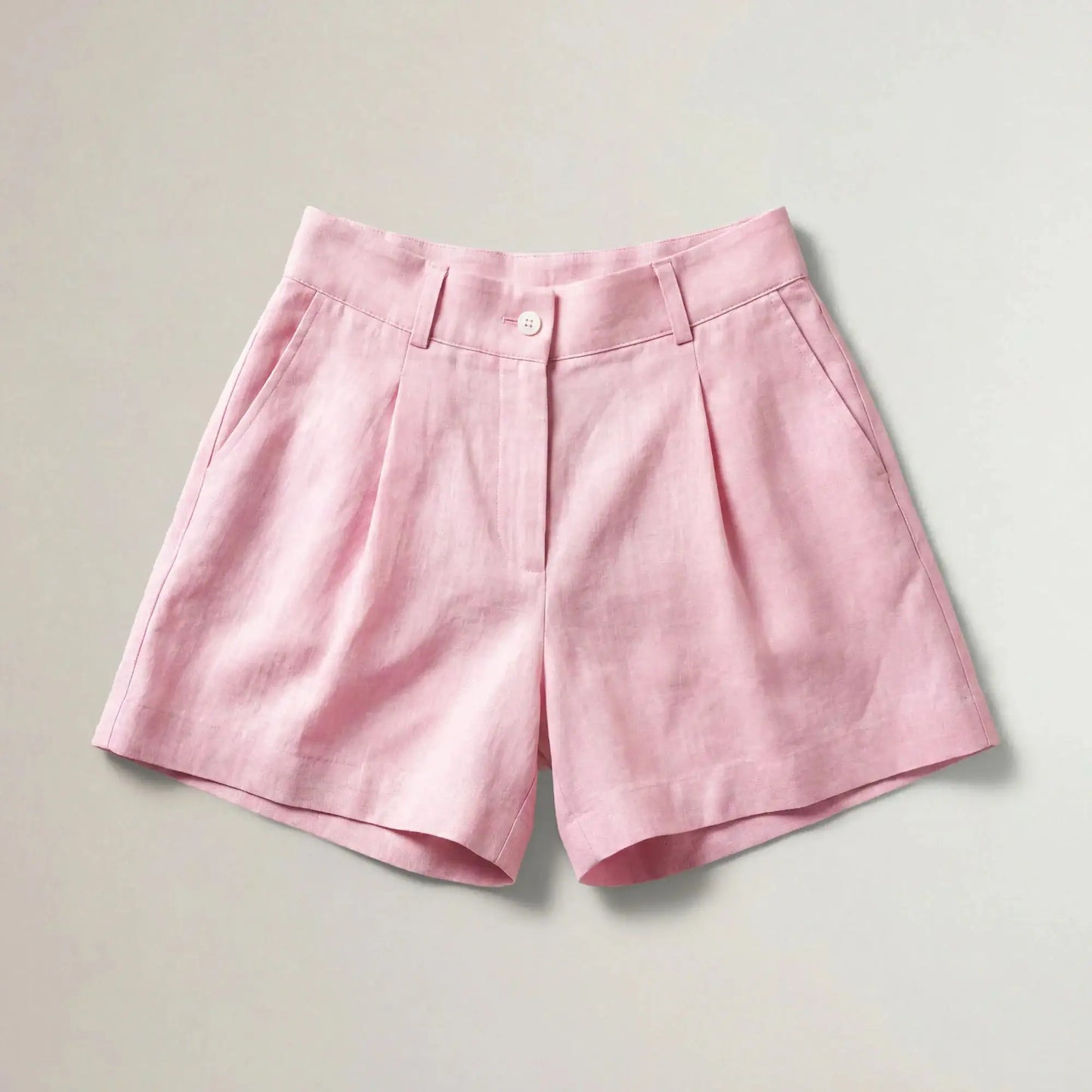 Linen Blend Shorts