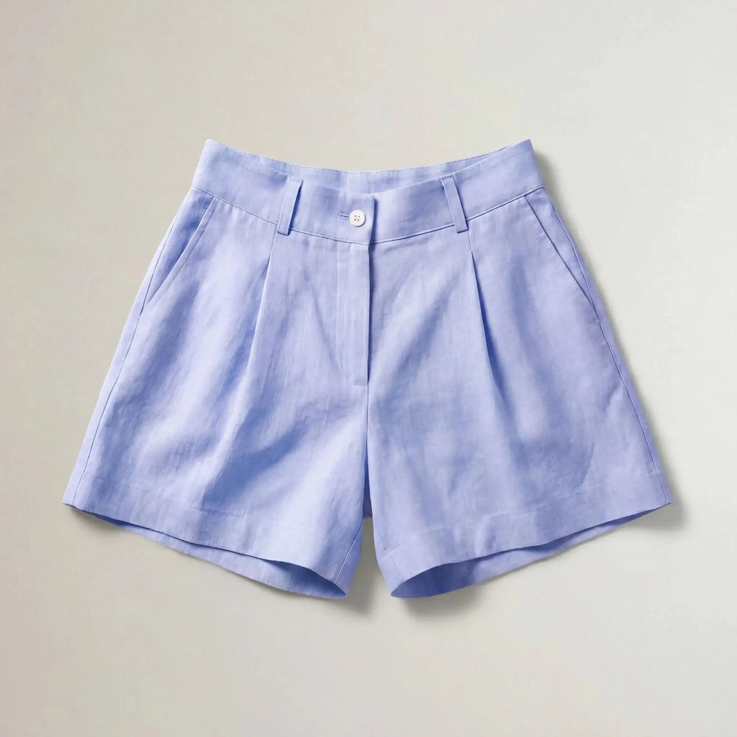 Linen Blend Shorts