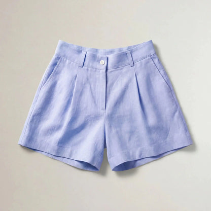Linen Blend Shorts