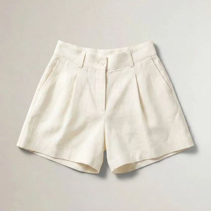 Linen Blend Shorts