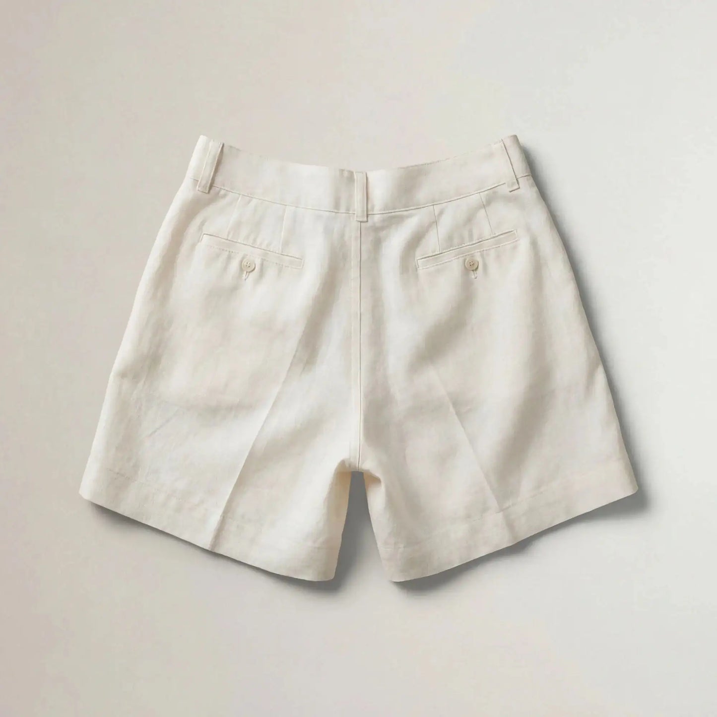 Linen Blend Shorts