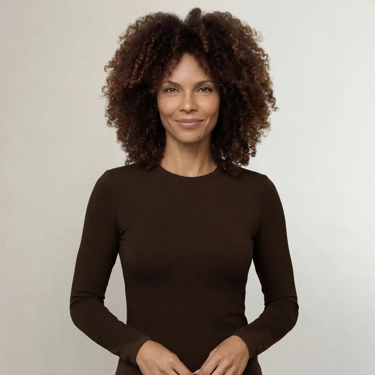 Long Sleeve Fitted T-Shirt