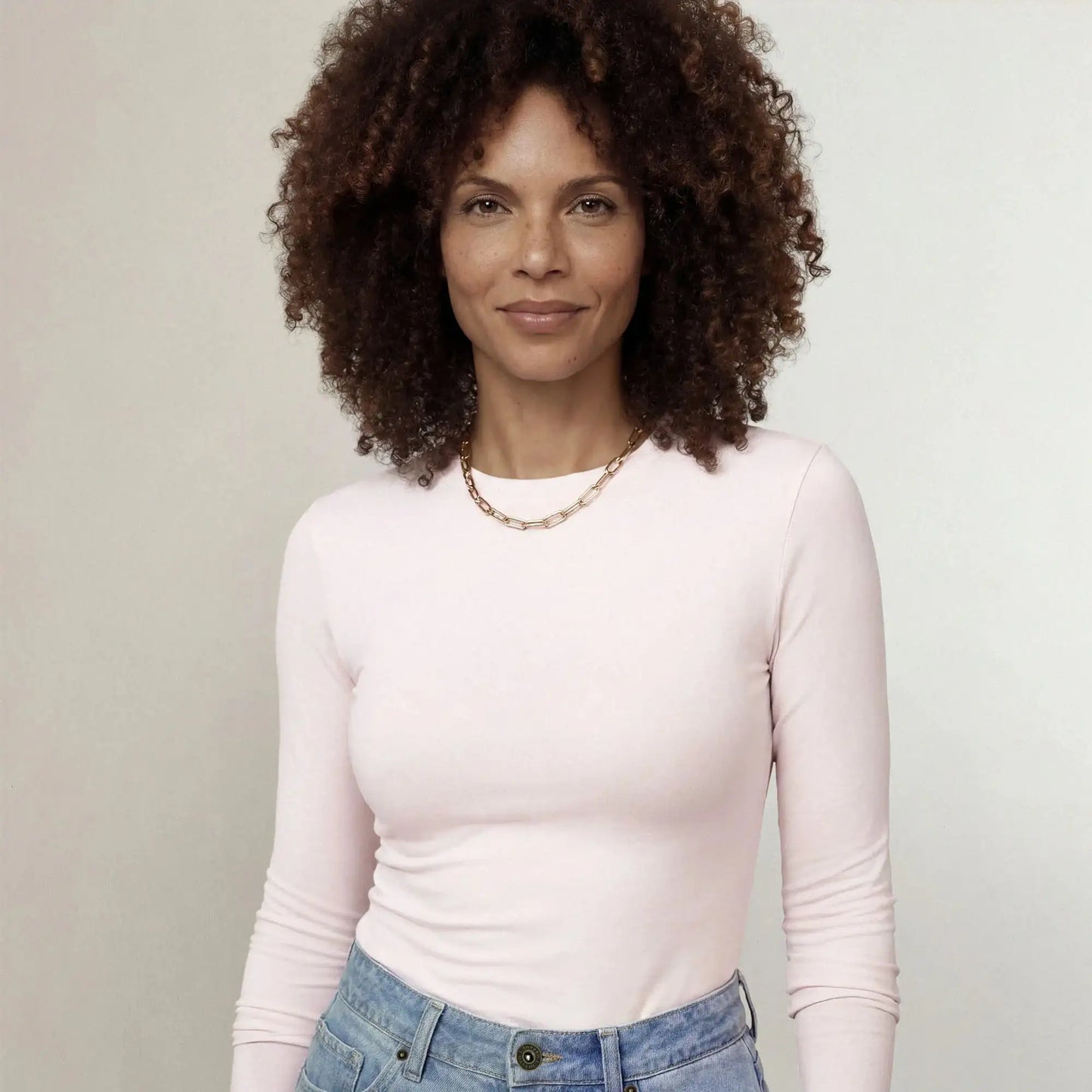 Long Sleeve Fitted T-Shirt