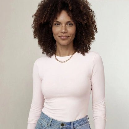 Long Sleeve Fitted T-Shirt