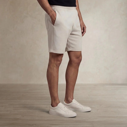Cotton Fleece Lounge Shorts