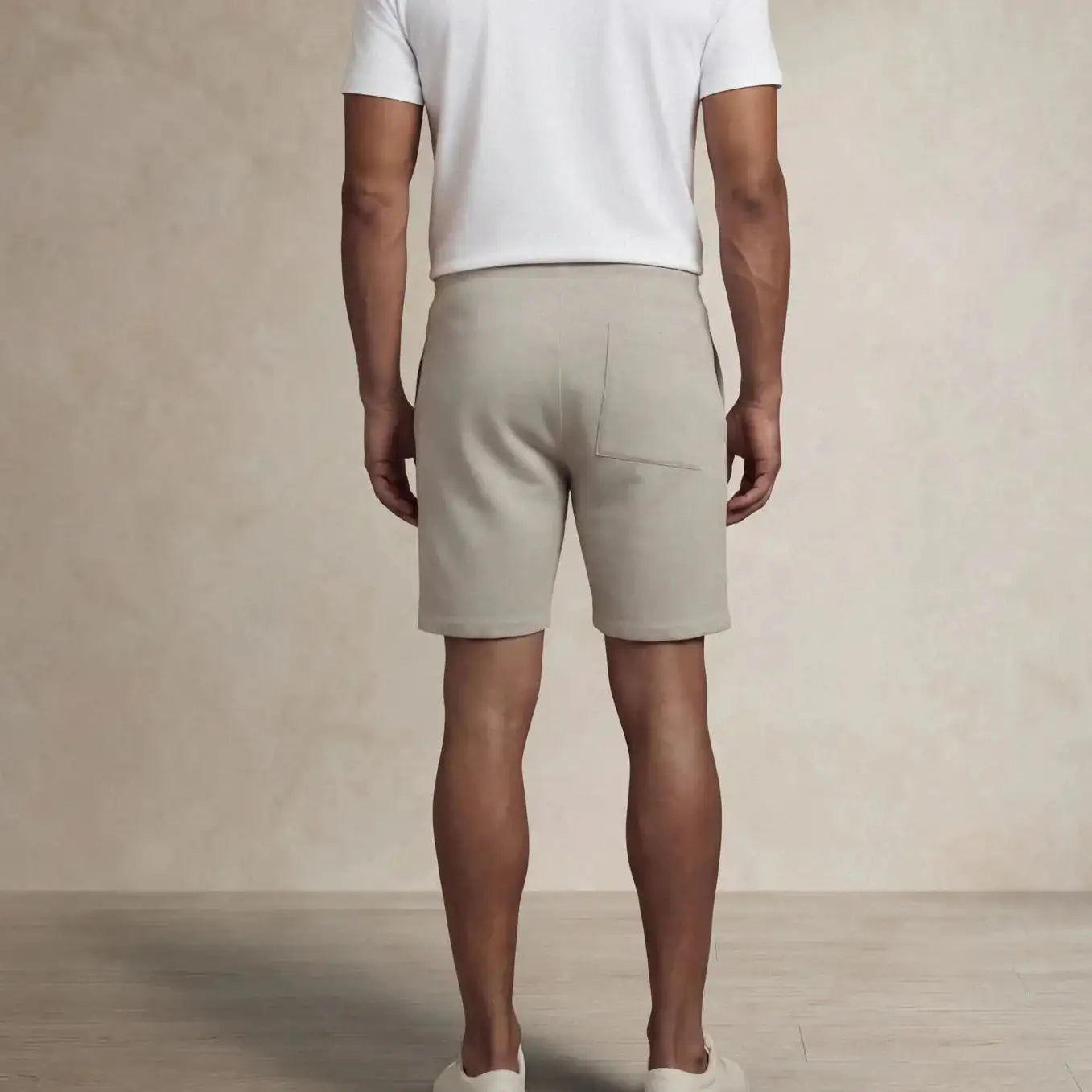 Cotton Fleece Lounge Shorts