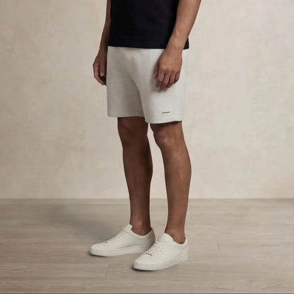 Cotton Fleece Lounge Shorts