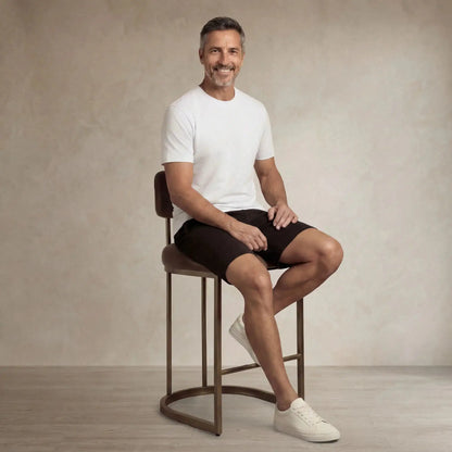 Cotton Fleece Lounge Shorts