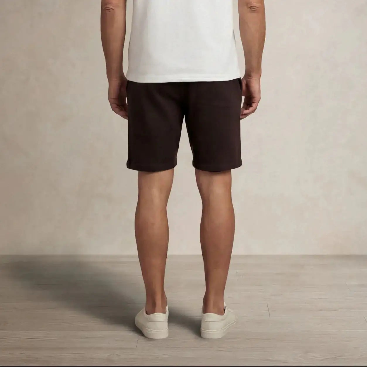 Cotton Fleece Lounge Shorts