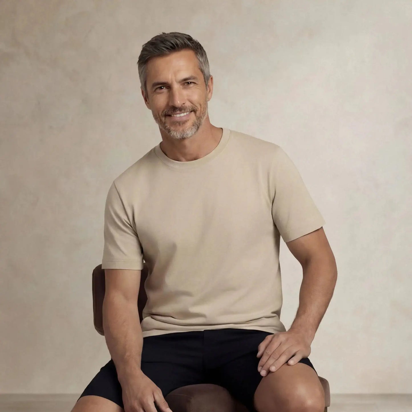 Lightweight Lyocell Blend T-Shirt