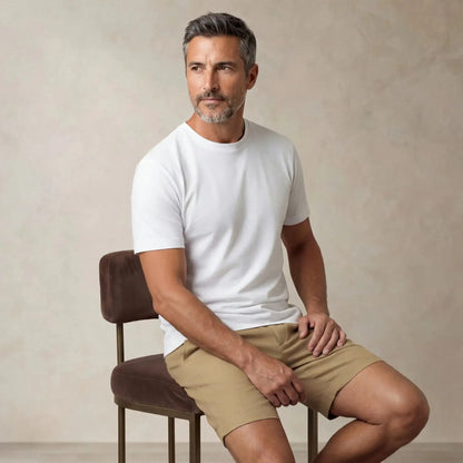 Lightweight Lyocell Blend T-Shirt