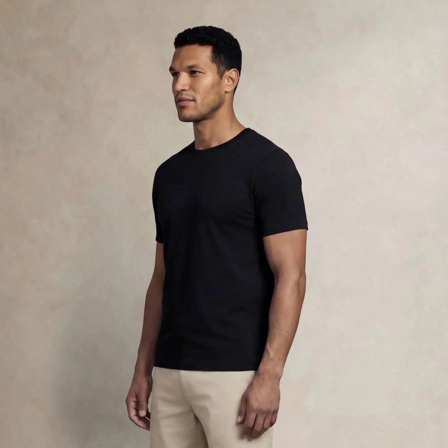 Lightweight Lyocell Blend T-Shirt