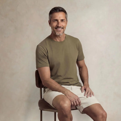 Lightweight Lyocell Blend T-Shirt