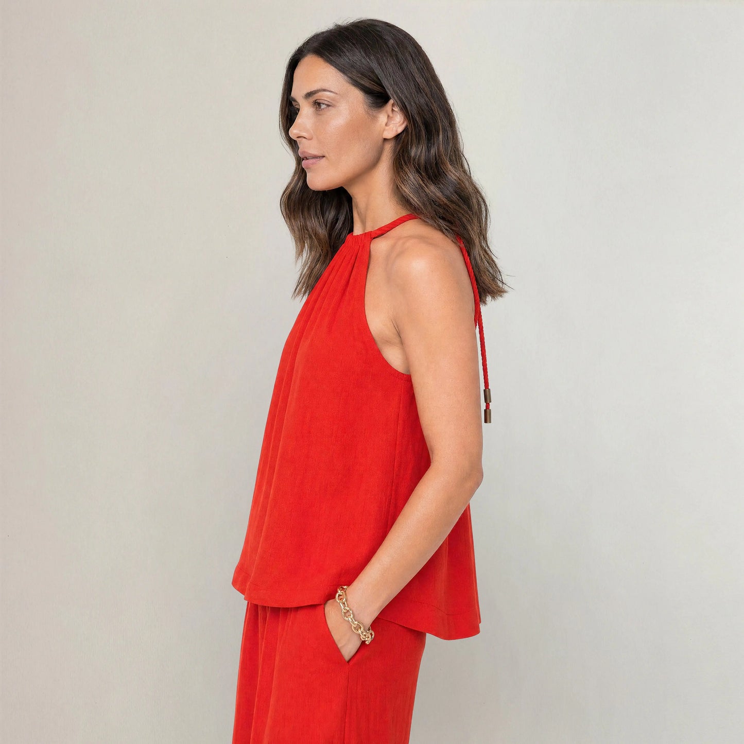 The Luma Rope Neck Top