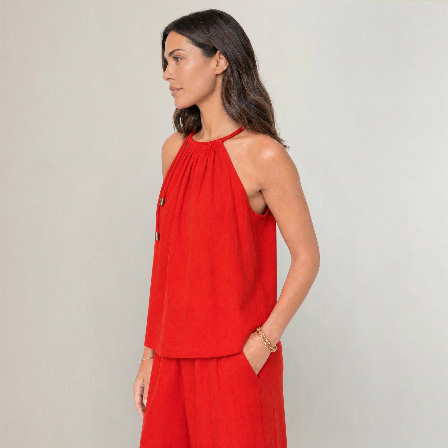 The Luma Rope Neck Top