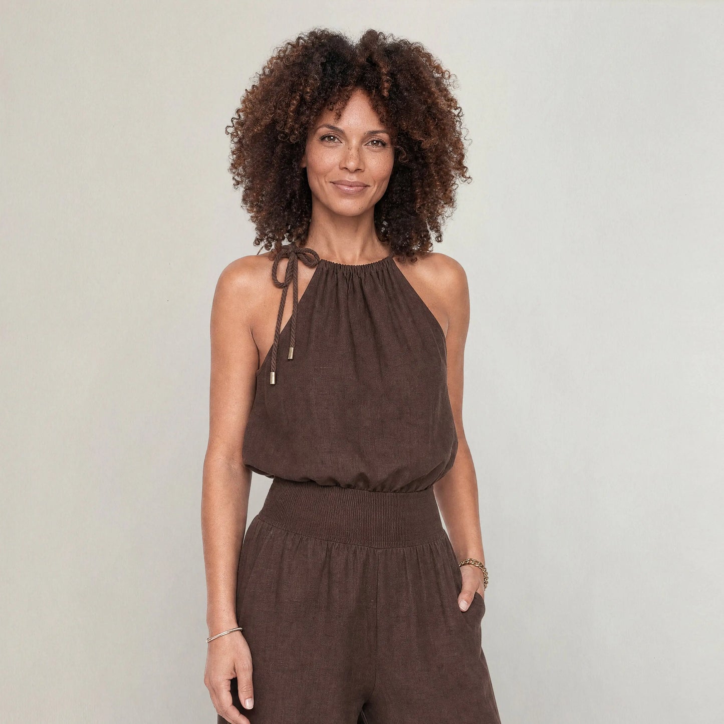 The Luma Rope Neck Top