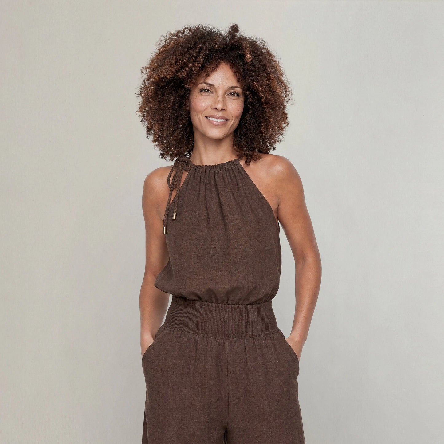The Luma Rope Neck Top